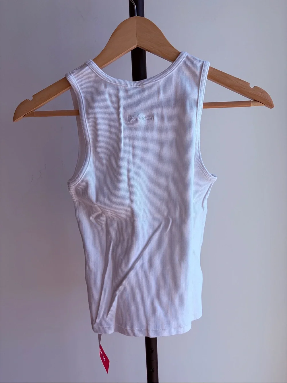 Realisation Par White Ribbed Tank Top - Picture 2 of 6